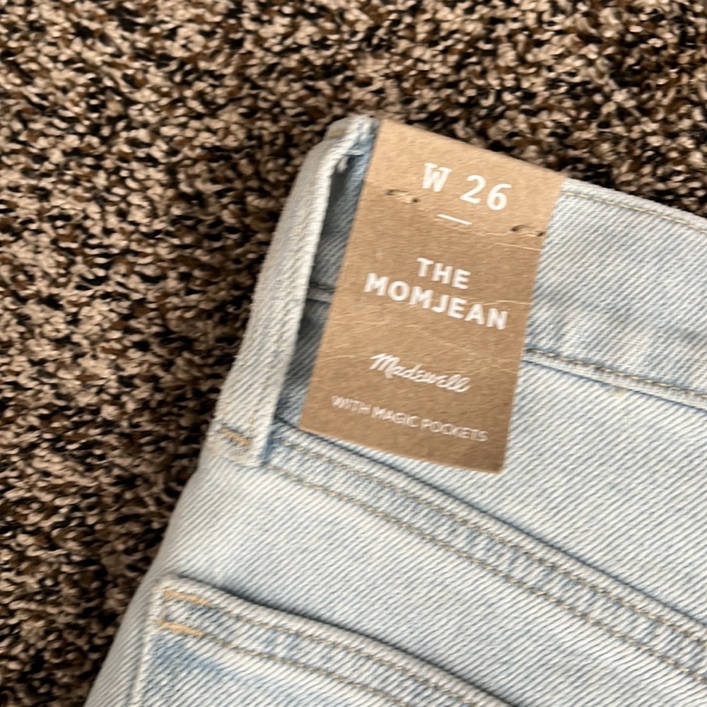 *2/$90, 3/$80 4/$70* Madewell The Mom Jean, NWT - Picture 6 of 7
